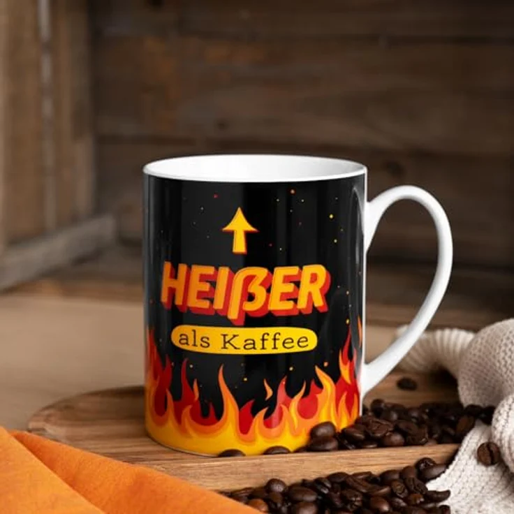 XL Tasse Becher Tee Kaffeetasse 60cl Geschenk Sheepworld HEISSER 74133 – Bild 3