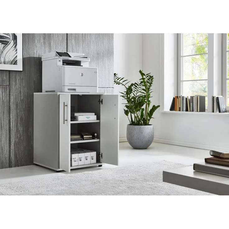 BMG Möbel Aktenschrank Druckerschrank Office Edition (geeignet für 3D Drucker und Office Drucker) Höhe 74 cm, optimale Ergänzung zu Schreibtischen – Bild 3