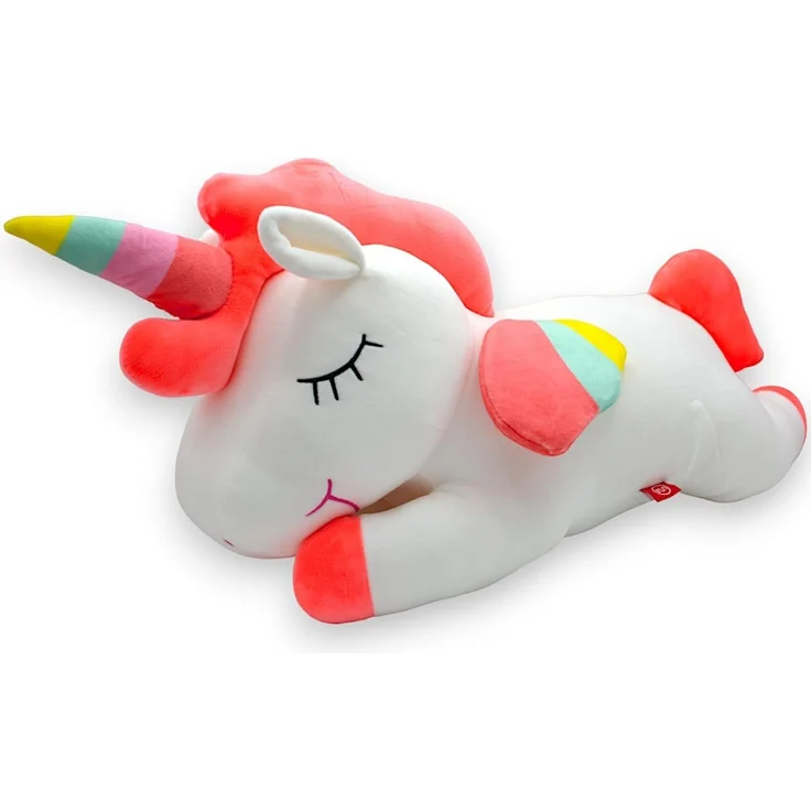 UNUS HOME Seitenschläferkissen Einhorn Kissen, 55cm, Lagerungskissen Stillkissen Kissen für Kinder Dekoration extrem weich – Bild 1