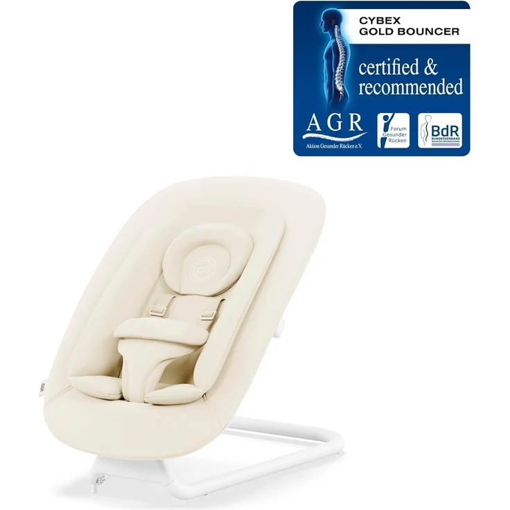 Cybex Lemo Bouncer – Canvas White Créme – Bild 10