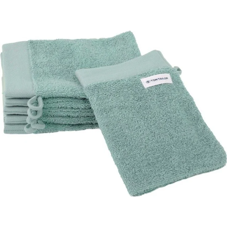 TOM TAILOR HOME Waschhandschuh Waschhandschuh COLOR BATH, Frottier (6-St) – Bild 4