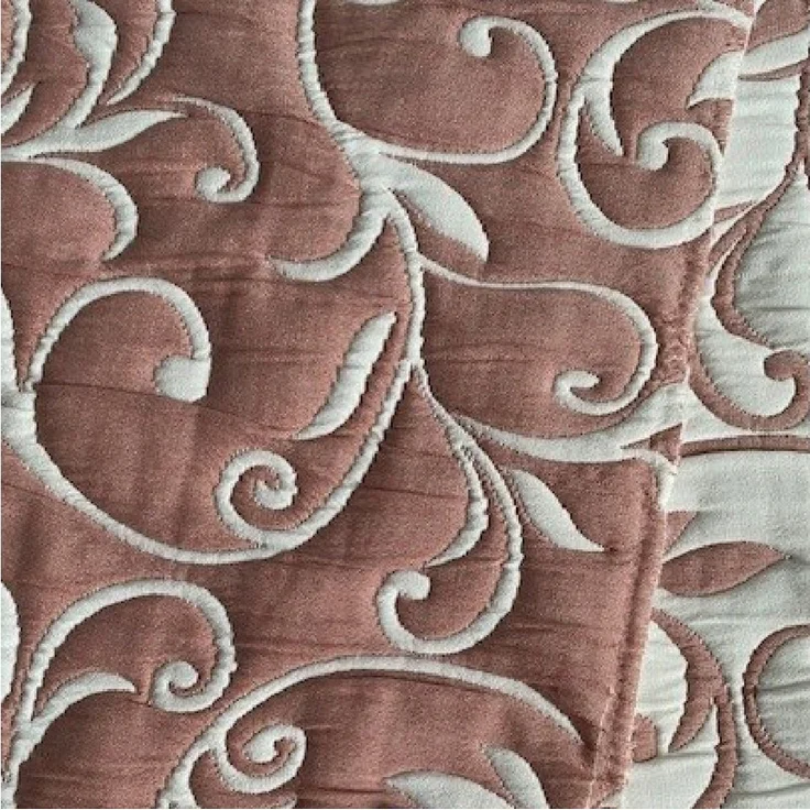 Delindo Lifestyle Tagesdecke Ornamente, Bettüberwurf für Doppelbett, gesteppt, 220x240 cm – Bild 2