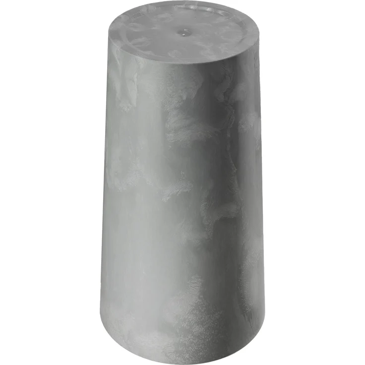 KADAX Blumentopf Blumentopf 26cm Abdeckung mit Einsatz Blumenständer Kunststoff grau – Bild 9