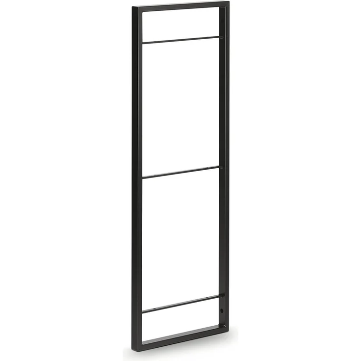 Kesseböhmer YouK Regalsystem T 200 mm, H 668 mm, mit 3 Ablageaufnahmen, schwarz matt – Bild 8