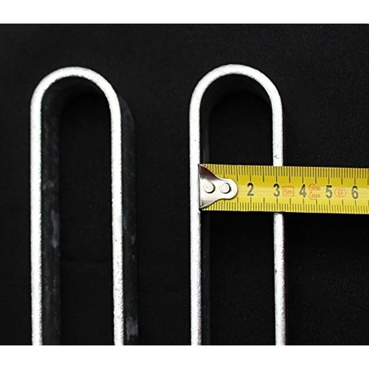 4 Stück Bodenanker verzinkt M Erdanker für Rosenbogen 22 cm Heringe Erdspieß Bodenspieß Befestigung Verankerungs-Set – Bild 3