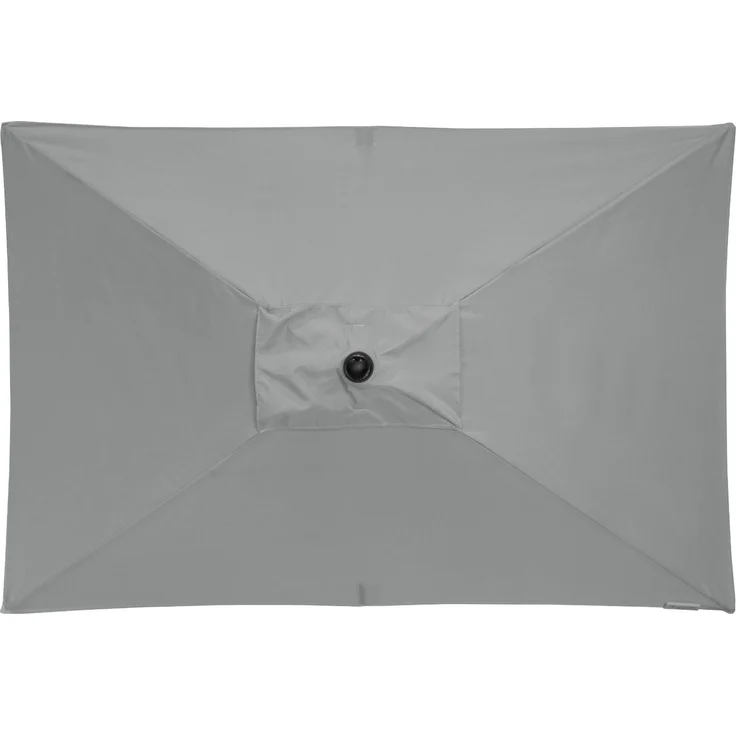 Doppler Sonnenschirm / Kurbelschirm "Active Auto Tilt 210 x 140" mit Höhenverstellung, hellgrau, 210 x 140 cm – Bild 4