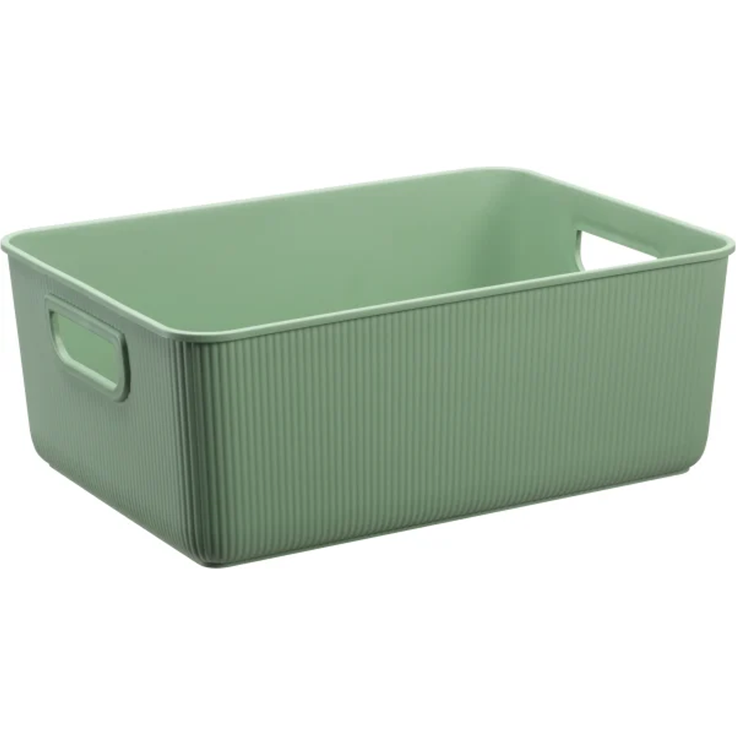 NHG Aufbewahrungsbox AKITA STORAGE M PP grün Lieferung erfolgt ohne Deckel (optional erhältlich) - 1 Stück (60840801)