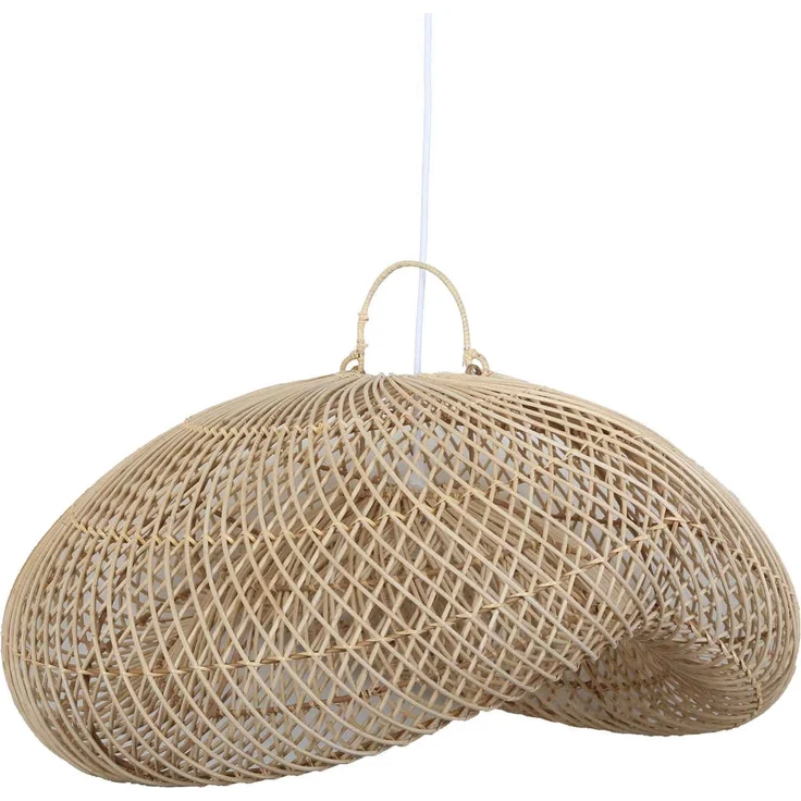 Rattan Lampe Luna L – Bild 5