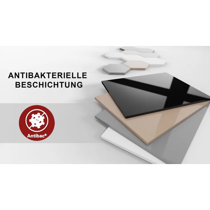 designimpex Esstisch HEB-222 Marmoroptik Marmor Natur - Weiß Hochglanz ausziehbar 160-256cm