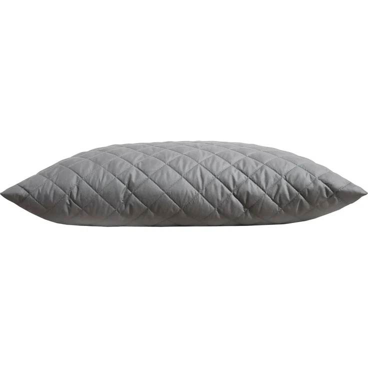 OTTO home Microfaserkissen Clarra, Kopfkissen 40x80 cm, 80x80 cm, Füllung: Polyester, Bezug: Polyester, Rückenschläfer, Seitenschläfer, Kissen in grau – Bild 2