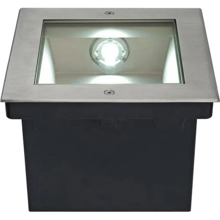 SLV No. 229381 DASAR 255 LED Bodeneinbauleuchte Edelstahl 316 asymmetrisch 34W 4000K IP67