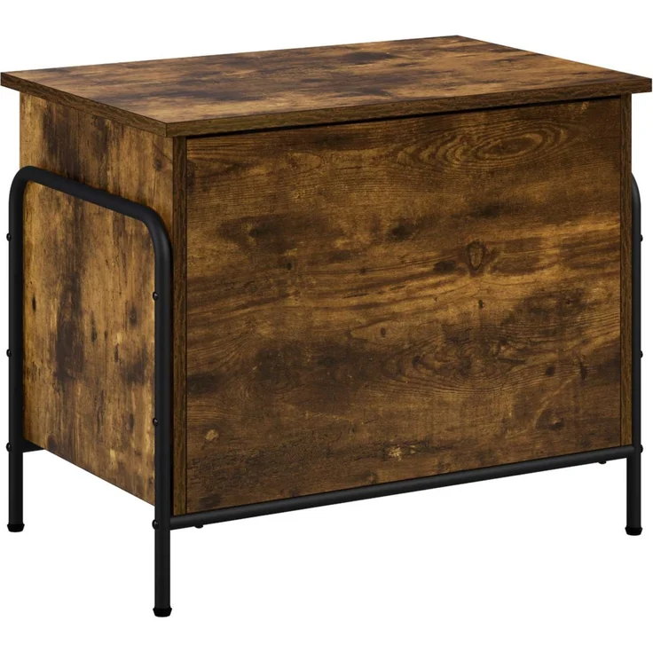 vidaXL Aufbewahrungsbox Räuchereiche 80 x 40 x 49,5 cm Holzwerkstoff 8013670 – Bild 5