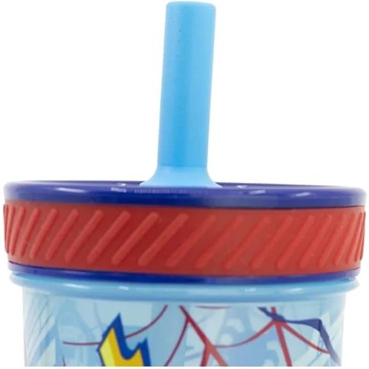 Spiderman Kippsicher Trinkbecher PP 370 ml – Drop Safe Plastikbecher mit Smartgrip-System – Bild 3