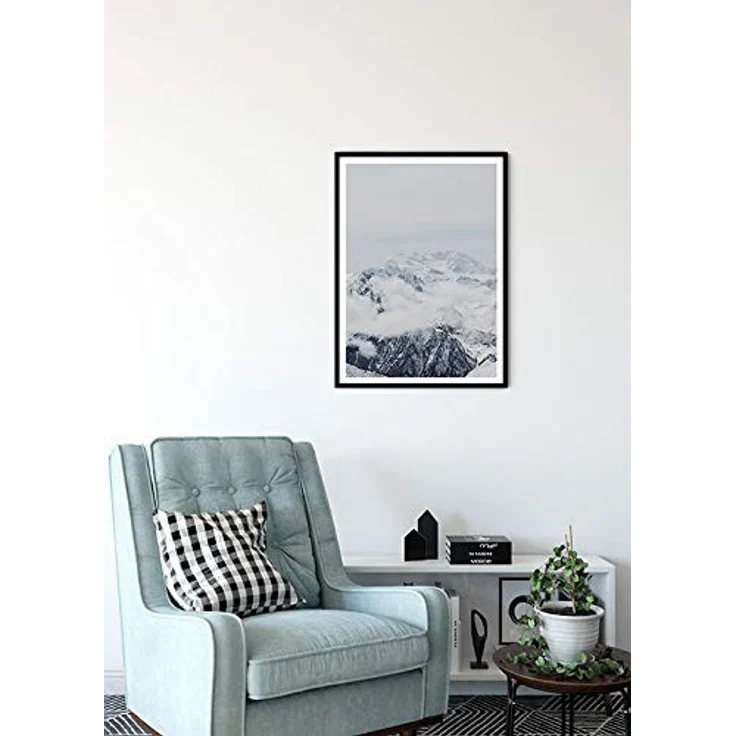 Komar Wandbild | Mountains Clouds | Hochwertiger Kunstdruck auf deutschem Premium-Posterpapier, 40 x 50 cm, ohne Rahmen, für Wohnzimmer und Schlafzimmer – Bild 4