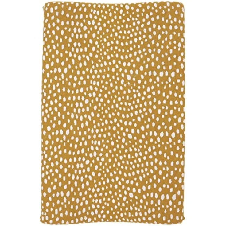 Meyco Baby Cheetah Wickelauflagenbezug (weich und hautfreundlich, aus 100% Baumwolle, waschbar, einfache Pflege, trocknergeeignet, Größe: 50x70 cm), Honig Gold – Bild 2