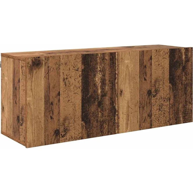 vidaXL TV-Einheiten Wandmontiert 6 pcs Altholz Holzwerkstoff 3403568 – Bild 7