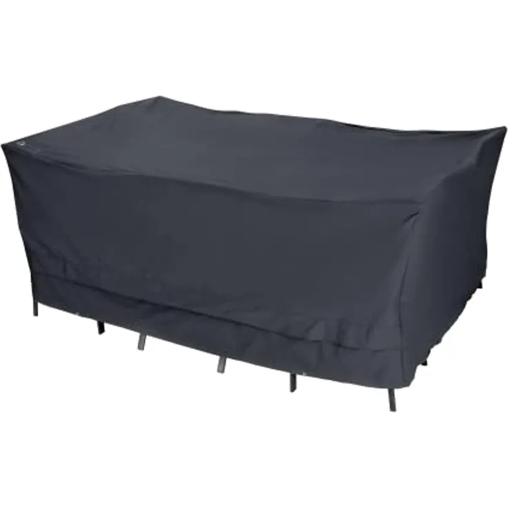 TEPRO Garten tepro 8129, Terrassensofaabdeckung, Schwarz, Polyethylen, 1500 mm, 3500 mm, 950 mm