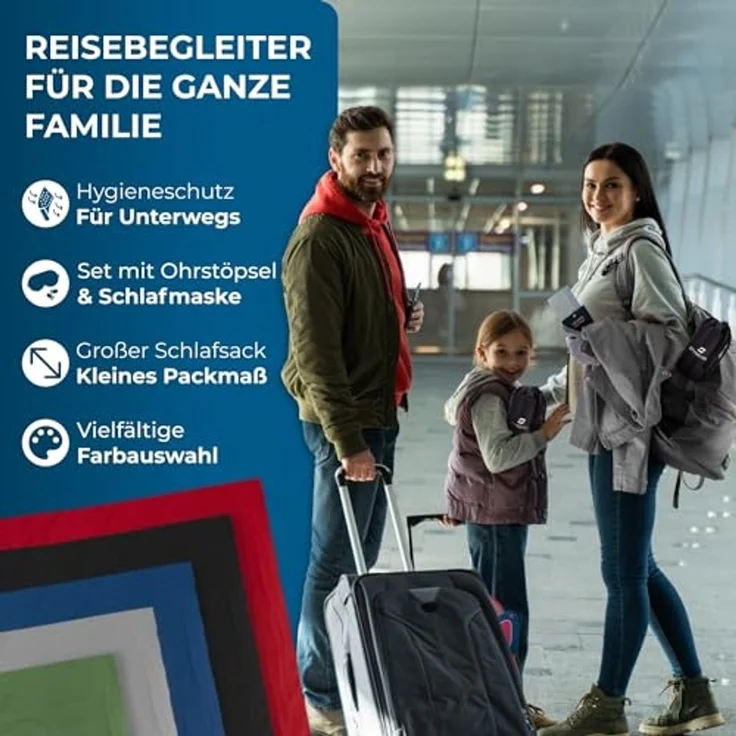Styngard Schlafsackinlett Hüttenschlafsack Baumwolle Ultraleicht [350g] - kleines Packmaß, 100% Baumwolle, Warm und Leicht – Bild 7