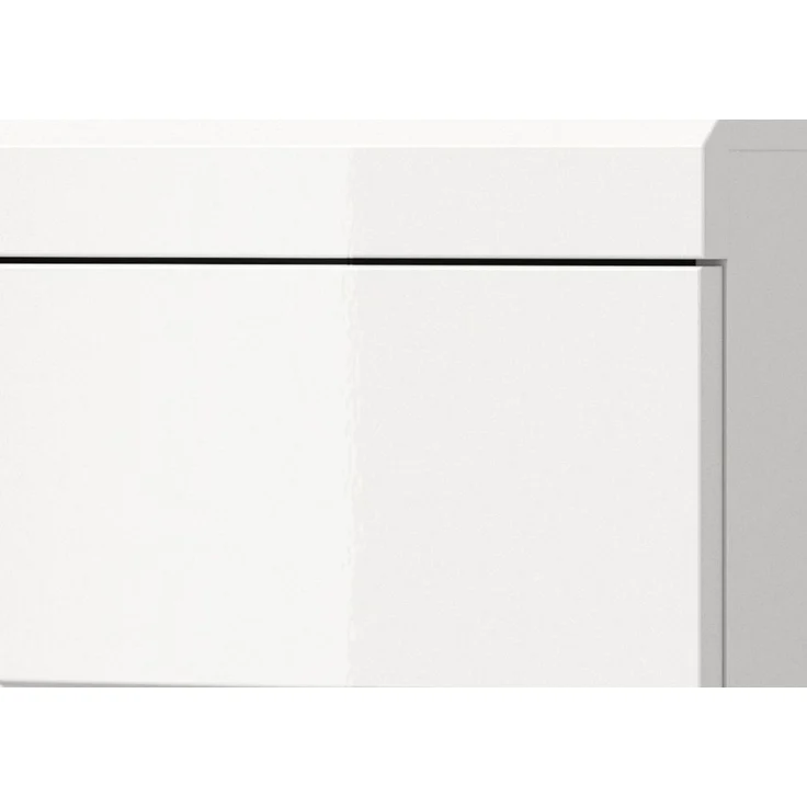 Waschmaschinenschrank Shawn in weiß Hochglanz 66 x 200 cm – Bild 3