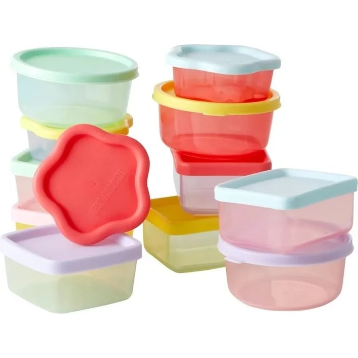 rice Lunchbox Rice Kleine Lebensmittelboxen - 12er Pack, PP Kunststoff, (12-tlg) – Bild 3