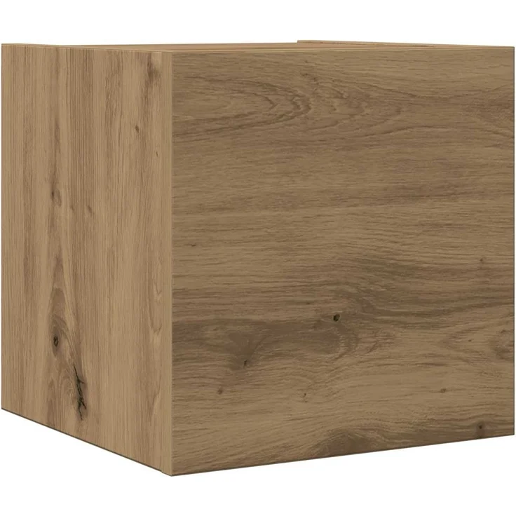 vidaXL 4-tlg. TV-Schrank-Set Wandmontage Artisan-Eiche Holzwerkstoff 3329156 – Bild 5