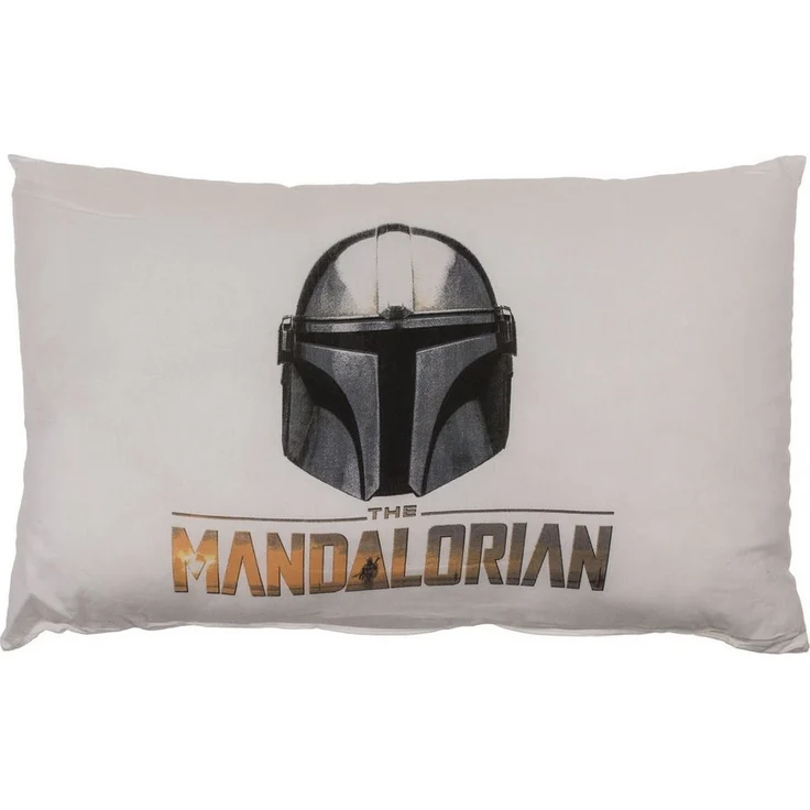 Out of the Blue Dekokissen Star Wars Deko-Kissen The Mandalorian, Kissen 30 x 50 cm, Ein Kissen, Vorder-/Rückseite unterschiedliches Motiv – Bild 1