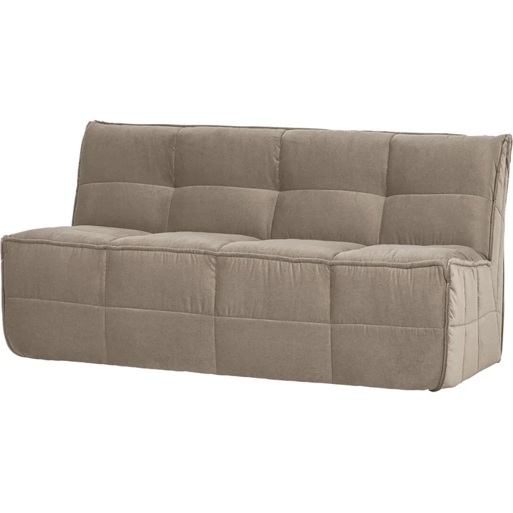 Esszimmerbank Cluster - Bouclé-Stoff warmes Taupe, 164 cm, mit Rückenlehne – Bild 1