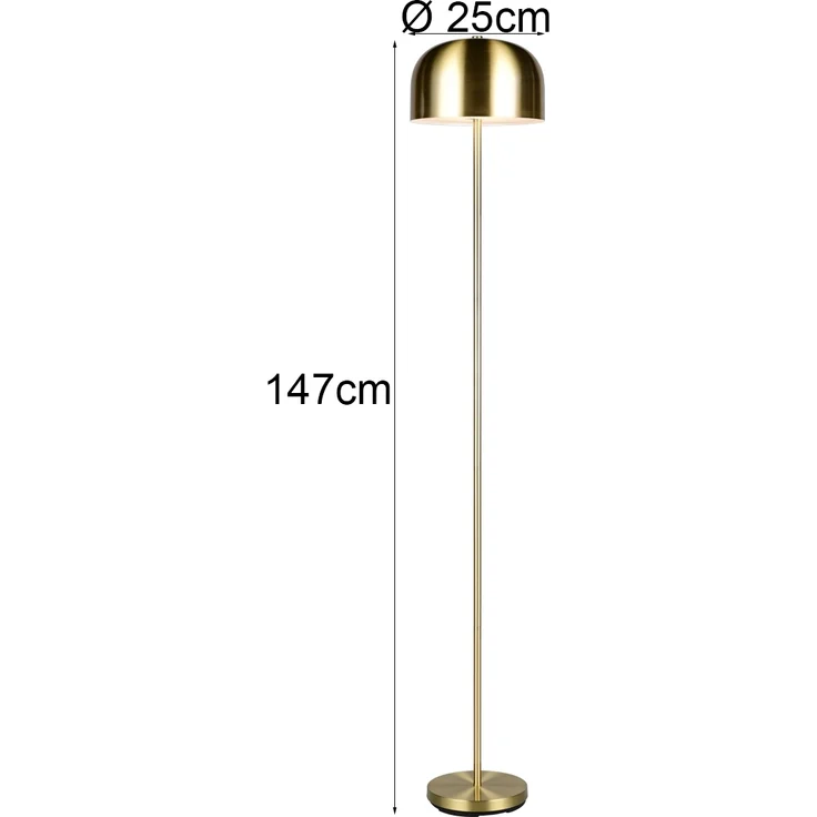 Reality Leuchten LED Akku Stehleuchte Jeff R49151108, Metall Messing matt, inkl. 2.5 Watt LED – Bild 4
