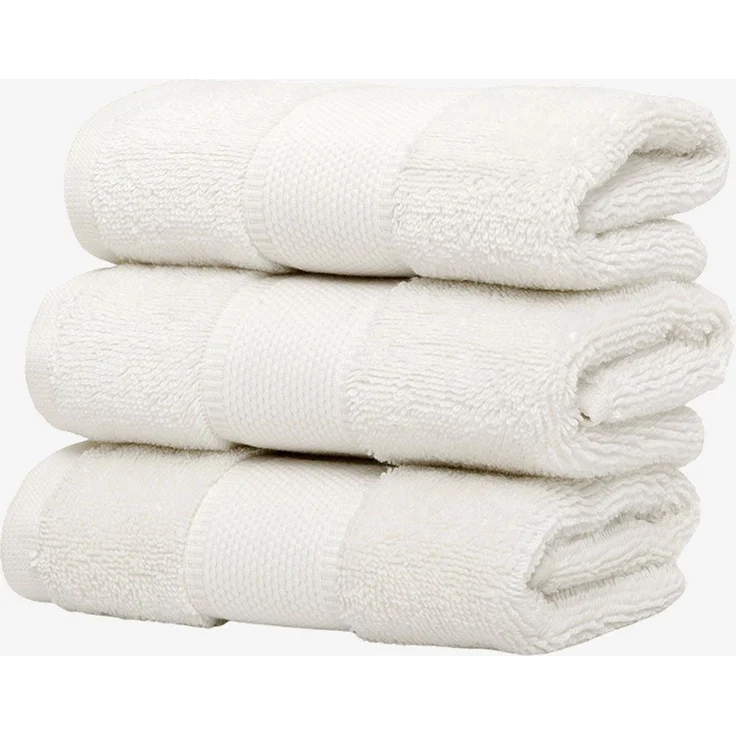 Wolkenfeld Gästehandtücher Premium Low-Twist Baumwolle 550 g/m² – 3 Gästehandtücher, Frottier (3-St), 30×50 cm – weich, saugfähig und ideal für Gäste & Alltag – Bild 1