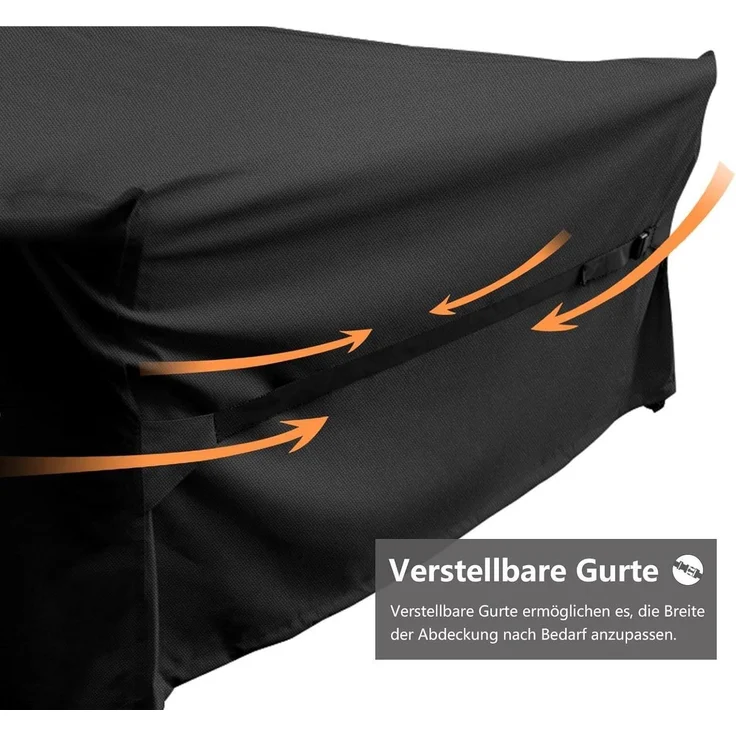 Gartenmöbel Abdeckung 600D Oxford Gewebe, Wasserdicht, Schwerlast – Bild 6