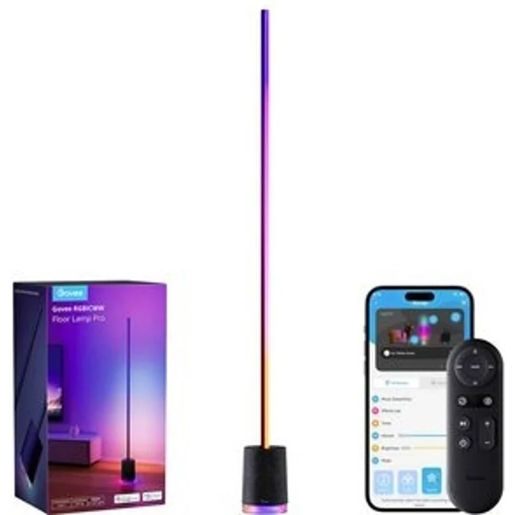 Govee - Lyra Corner Floor Lamp with Speaker black EEK G – Bild 5