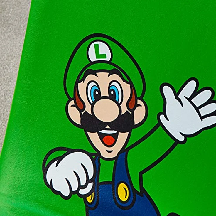 X Rocker Offiziell lizenzierter Nintendo Super Mario Bros Video Rocker – Joy Collection (Grün, Luigi) – Bild 6