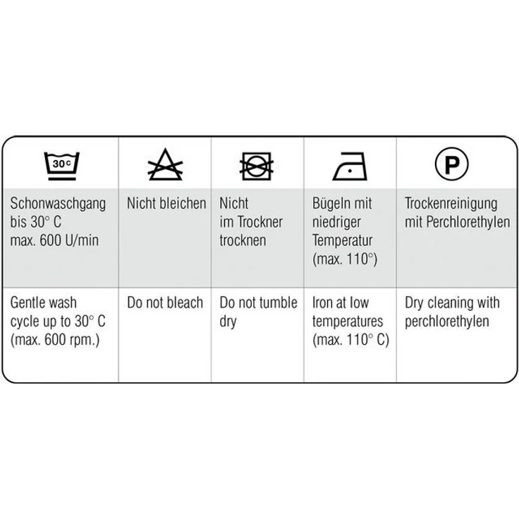 Gardinia Panneaux mit Stickerei weiß 60 x 120 cm – Bild 4