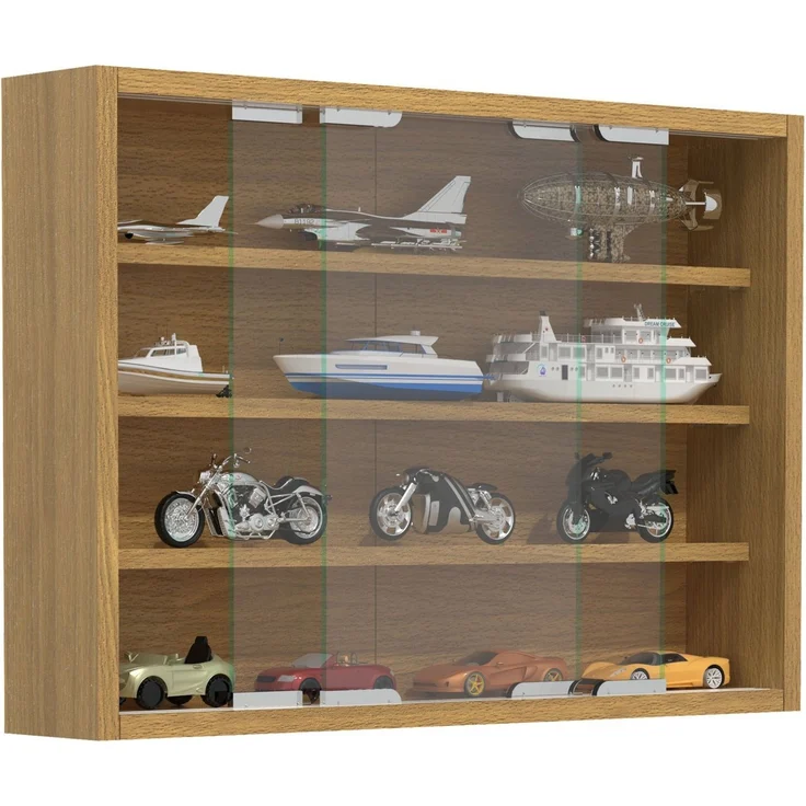 VCM Wandvitrine Agisa 918275 Buche H. 40 x B. 57 x T. 10 cm – Bild 5