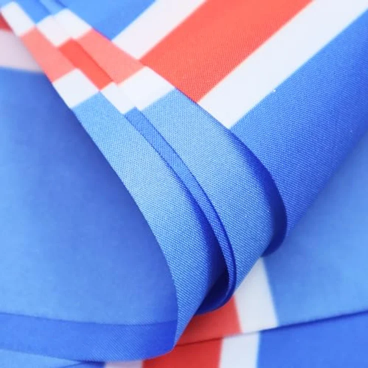 AZ FLAG - Fahnenkette Island 6 Meter Mit 20 Flaggen - 21x14 cm - Isländische Girlande Flaggenkette 14 x 21 Cm – Bild 4