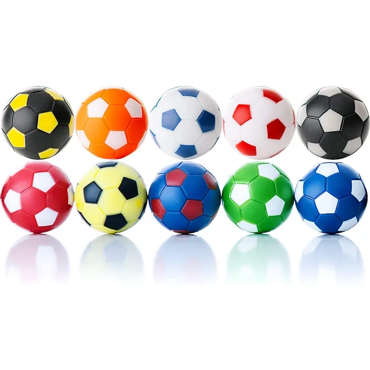 Kickerball Winspeed, 35mm, Farbmix - 10er Set