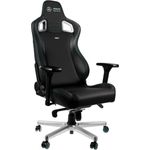 noblechairs Epic Gaming Chair, Bürostuhl Ergonomisch, Schreibtisch Stuhl, Gaming Stuhl, PU Leder Hybrid Bezug, Belastbarkeit 120, Mercedes AMG Petronas, Formula One Team 2021 Edition