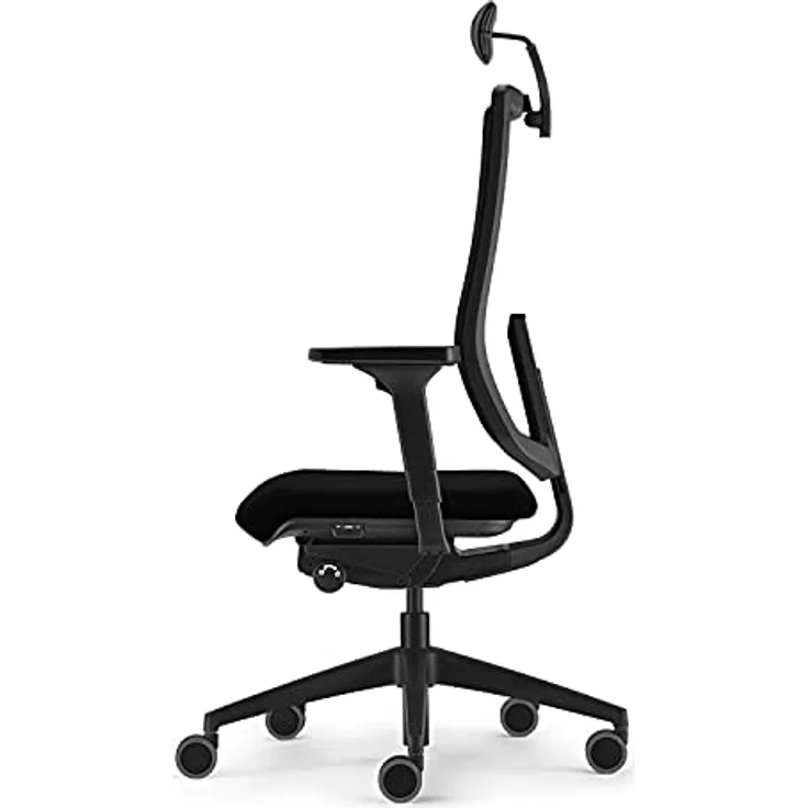 Sedus, se:do PRO Light 2, ergonomischer Bürostuhl, Netzmembran, schwarz, Lordosenstütze, Nackenstütze, höhenverstellbar – Bild 6
