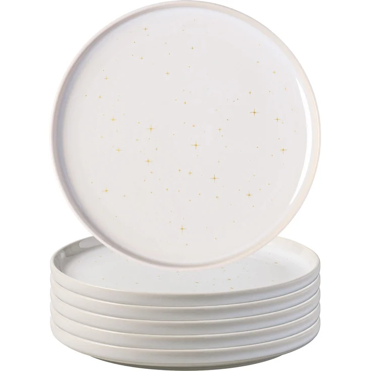 like. by Villeroy & Boch Winter Glow Frühstücksteller ø 21,1 cm 6er Set – Bild 1