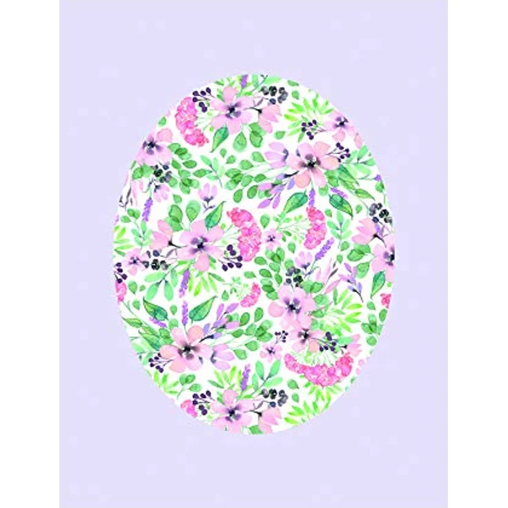 Komar Wandbild Shelly Patterns Lavender, Kunstdruck auf hochwertigem Fotopapier, 40 x 50 cm, ohne Rahmen – Bild 1