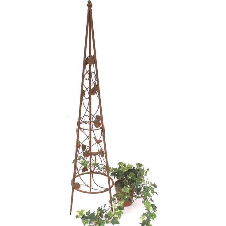 Rankhilfe Pyramide 082547 aus Metall S-95cm Kletterhilfe Rankgerüst Ranke – Bild 1