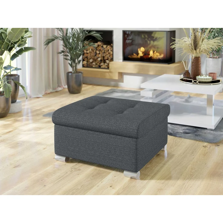 Polsterhocker Niko Klein (Farbe: Boss 12) – Bild 2