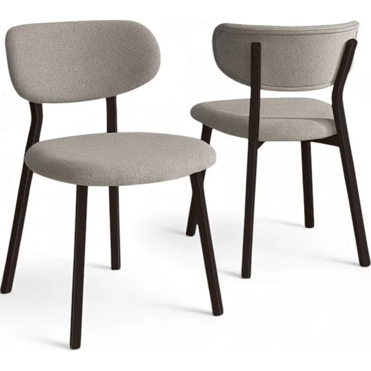 Skye Decor 'Toldy - Grey, Brown' Stuhlset (2-teilig), Grau / Braun, 46 x 85 x 45 cm – Bild 2