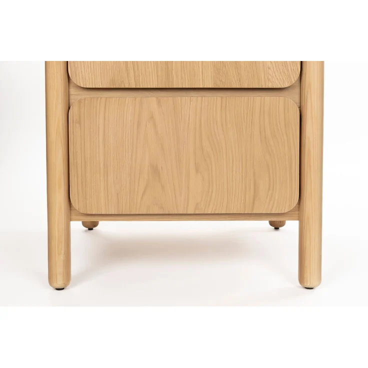 Zuiver Aufbewahrungsschrank Storm aus Eschenholz in Natural Natur 60x55x180,5 cm – Bild 6