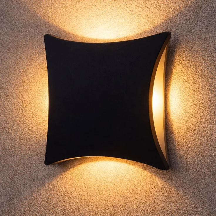 LED Wandlampe aus Aludruckguss, Höhe 20,5 cm – Bild 2