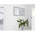 MIRRORS AND MORE 'Vicky' Rahmenspiegel Kunststoff, schwarz-chrom, 50x150cm