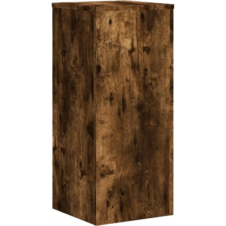 vidaXL Pflanzenständer 2 Stk. Räuchereiche 30x30x70 cm Holzwerkstoff 852928 – Bild 3
