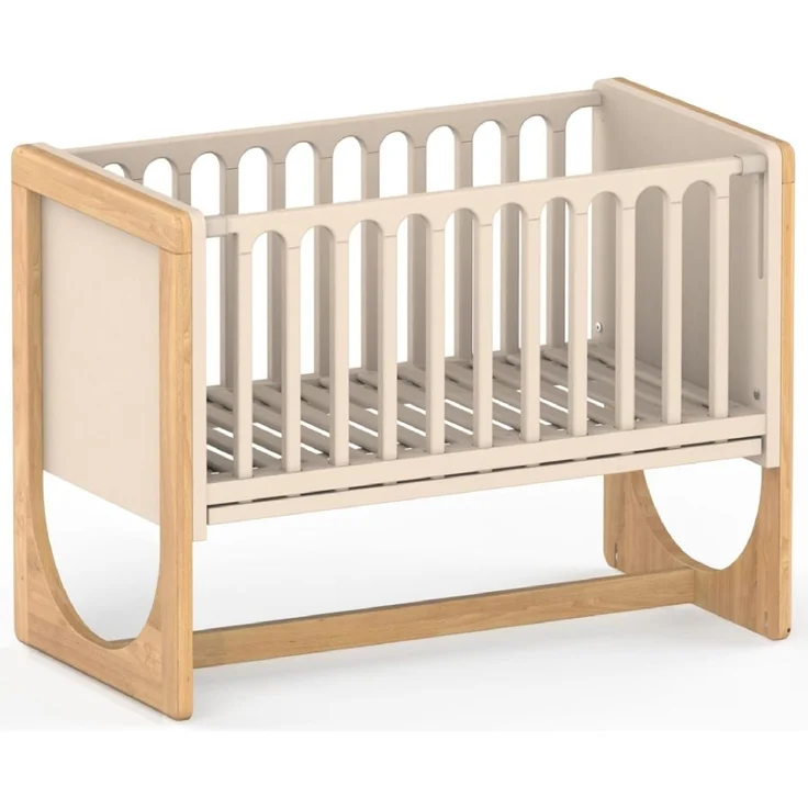 Geuther Beistellbett HATO Babybett in Natur, 4-in-1 – Bild 1