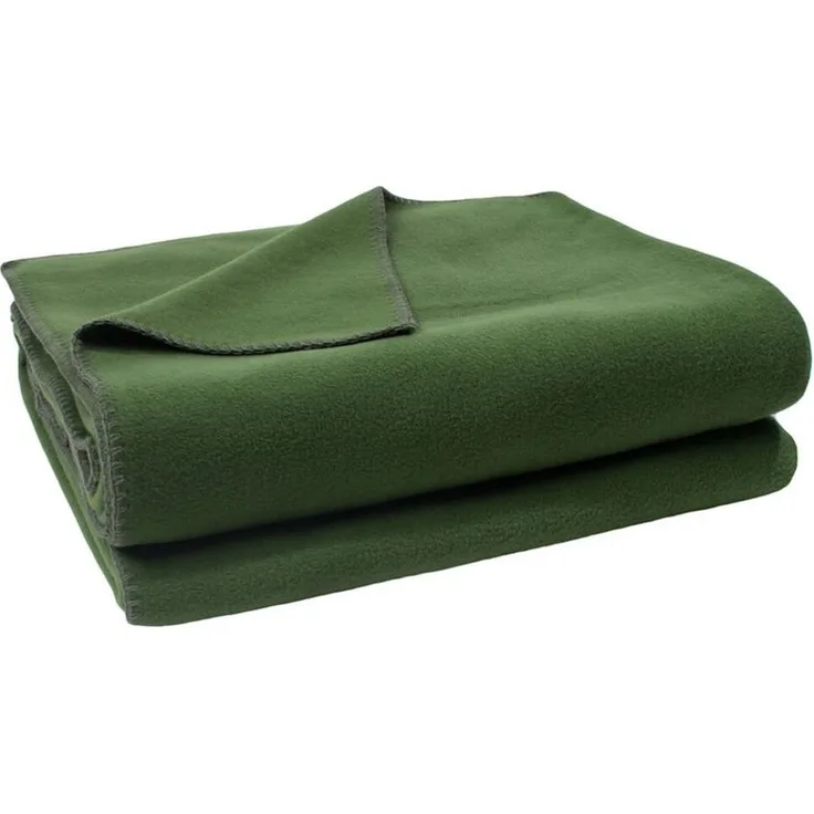 Zoeppritz Soft-Fleece dark jade 160x200 103291-661