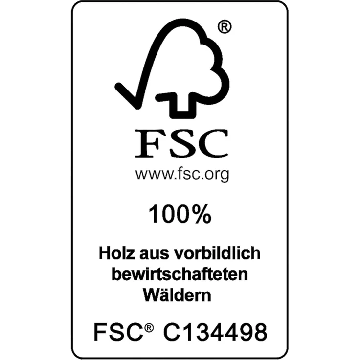 Casaria Klapptisch, klappbar, 80kg belastbar, Akazienholz natur, 70 x 70 x 73 cm – Bild 3